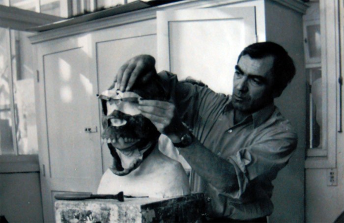 Carlo al lavoro negli studi della MGM